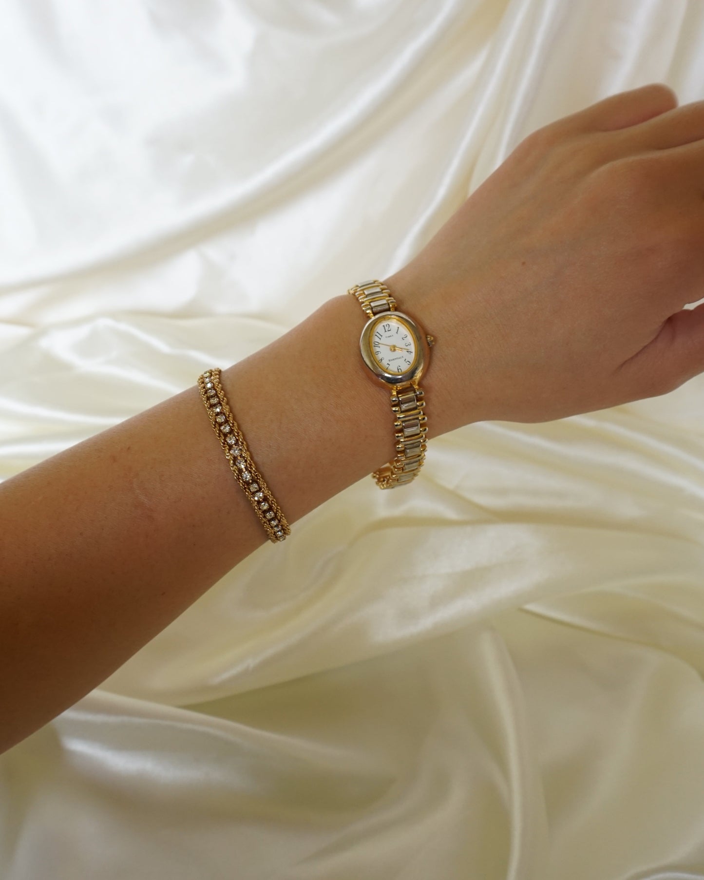 Two Tone Timex Watch