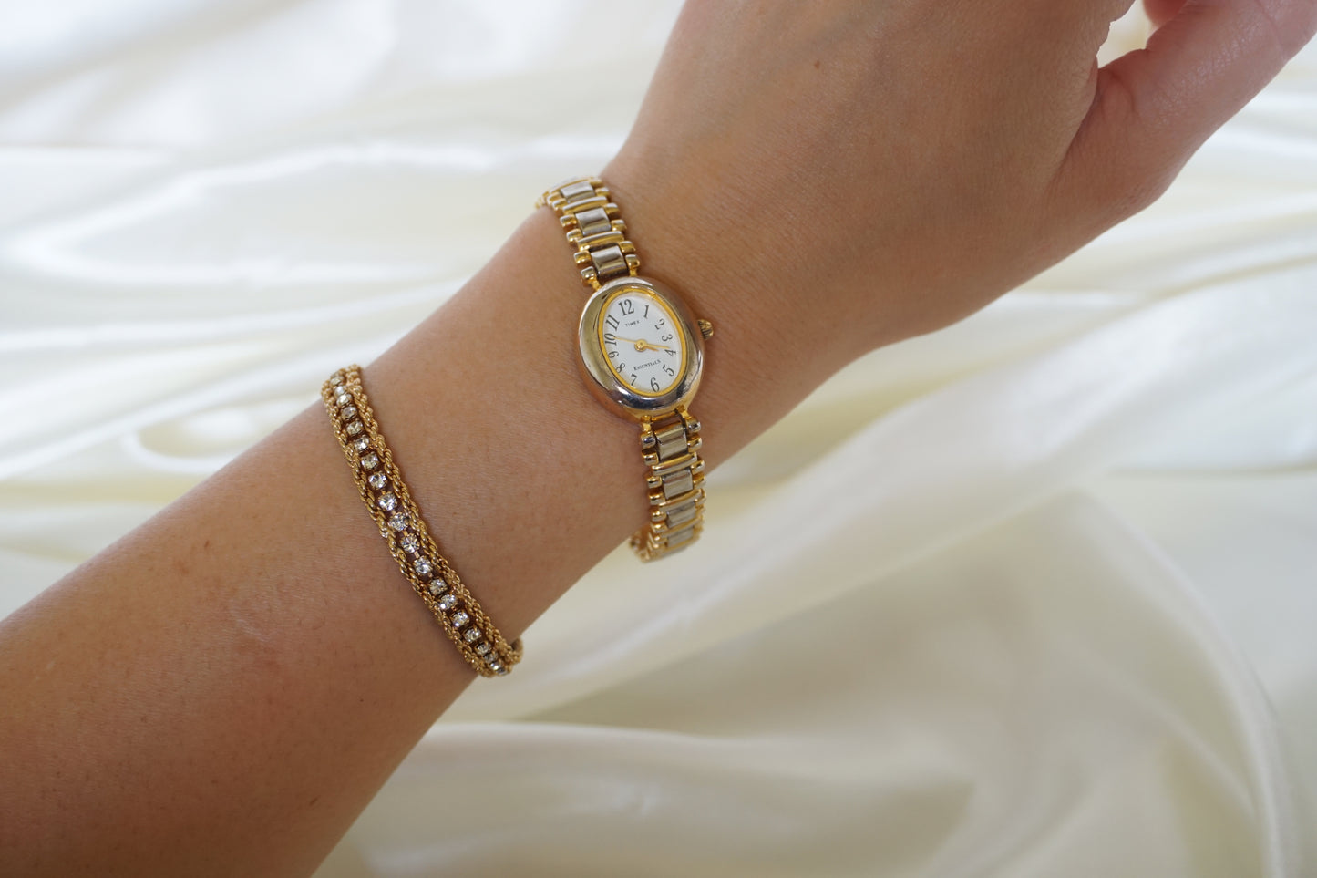 Two Tone Timex Watch