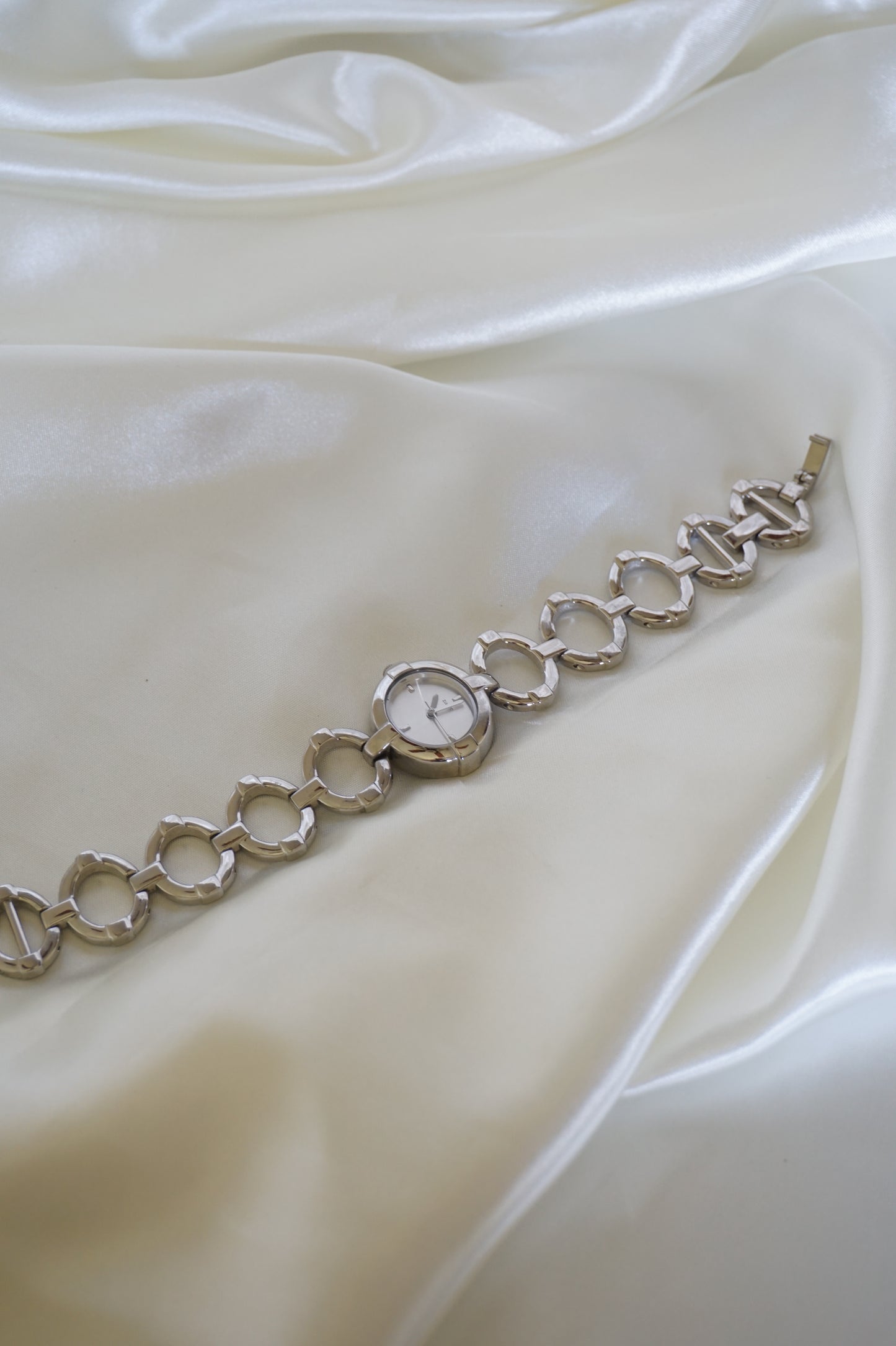 Silver Circle Watch