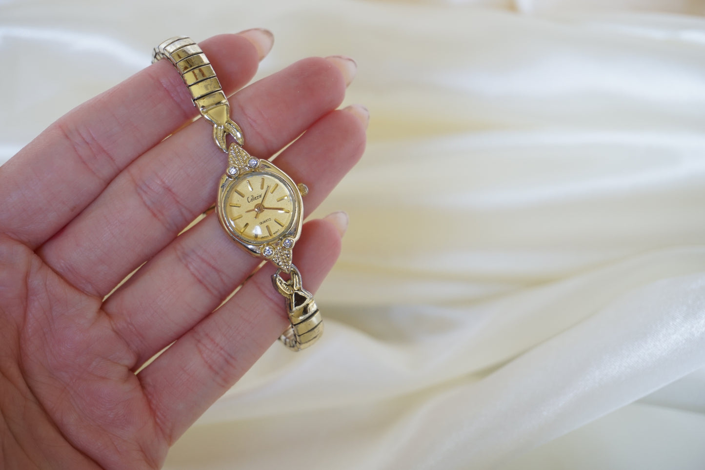 Yellow Face Gold Watch