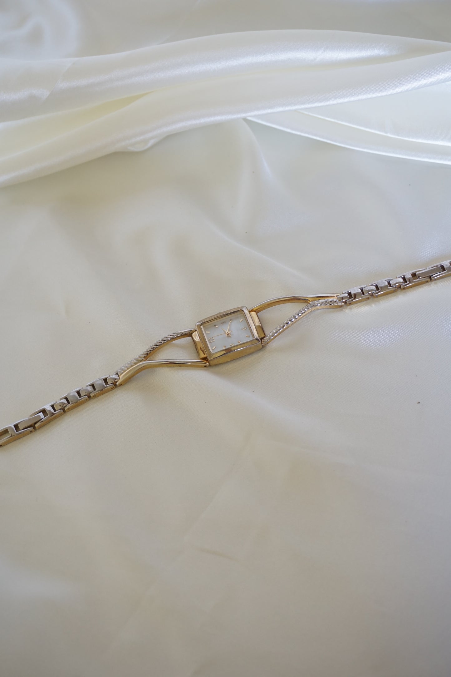 Gold Cut Out Watch
