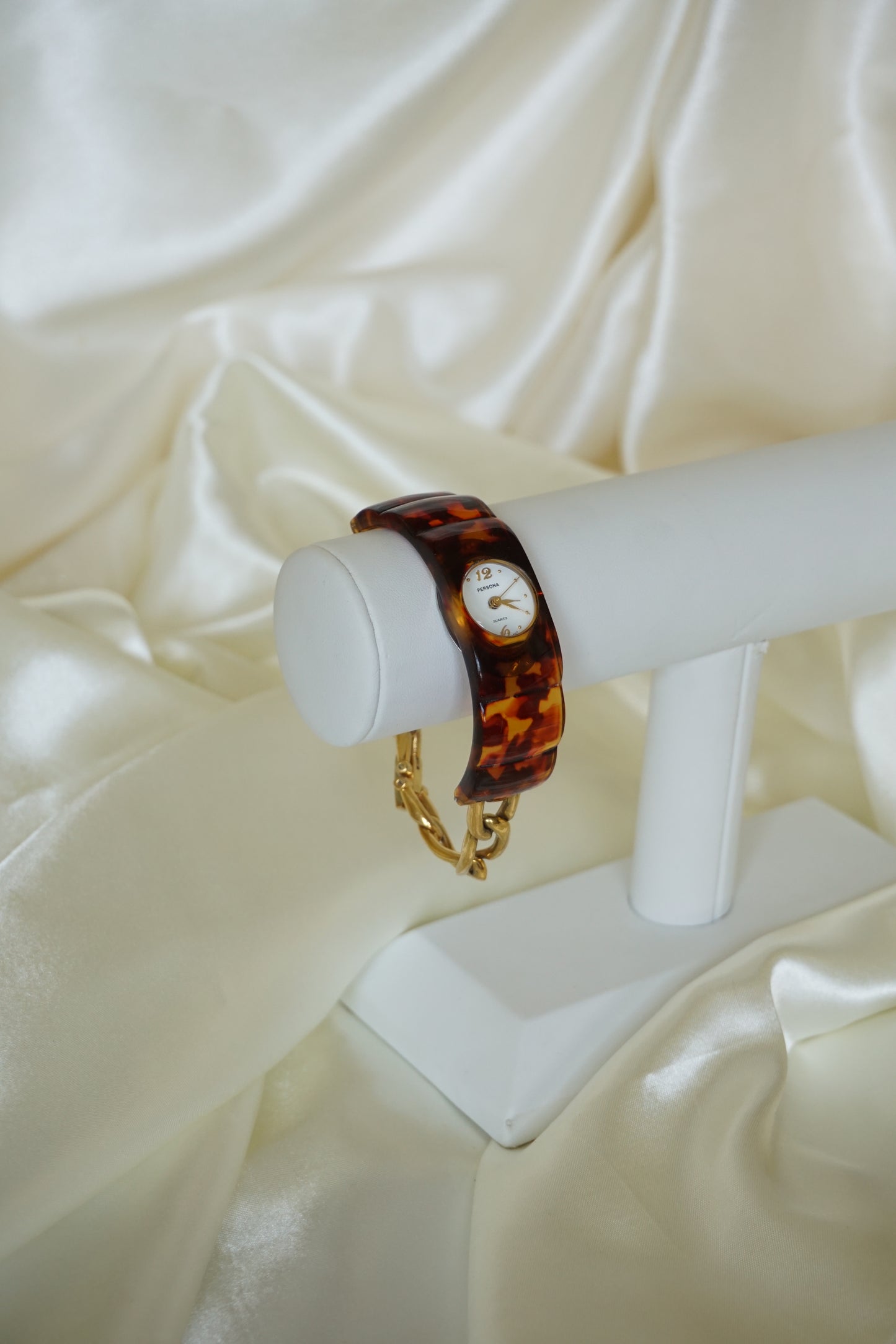 Tortoise and Gold Watch