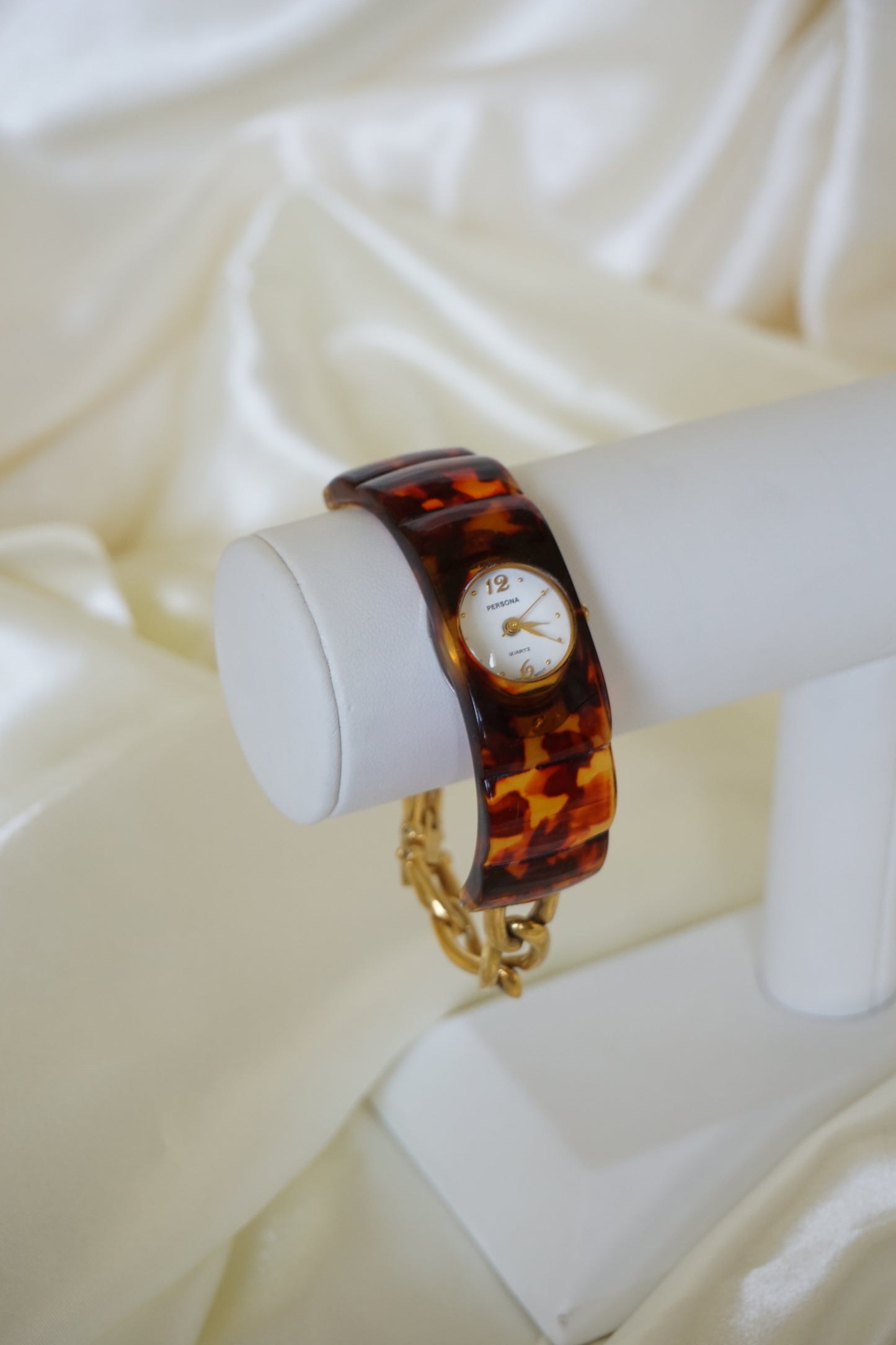Tortoise and Gold Watch