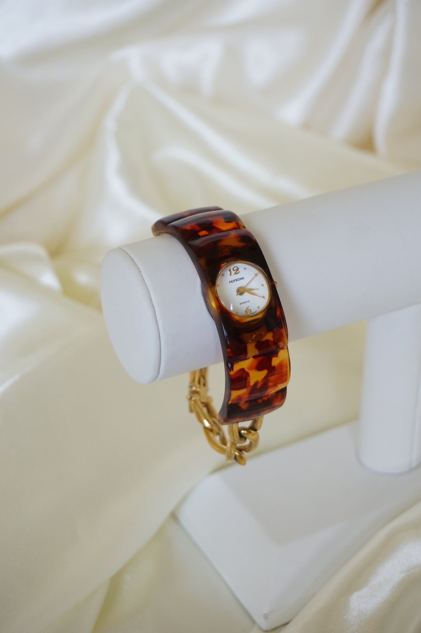 Tortoise and Gold Watch