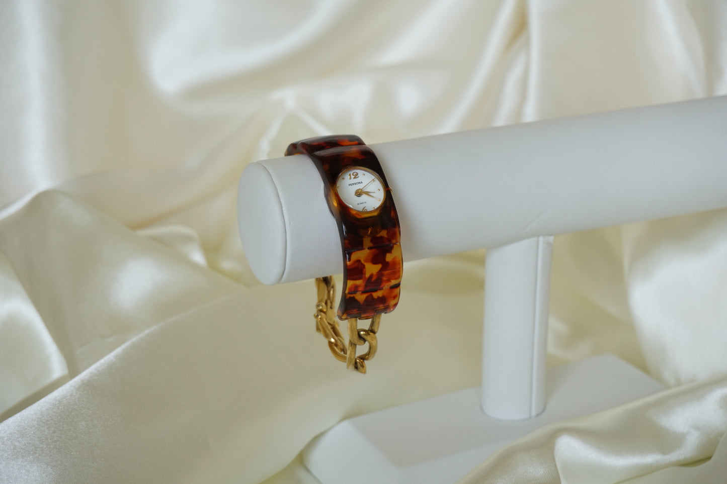 Tortoise and Gold Watch