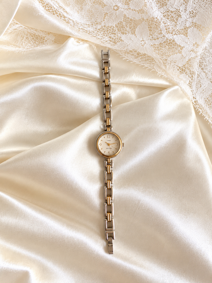 The Timex Two-Tone Chain Link Watch