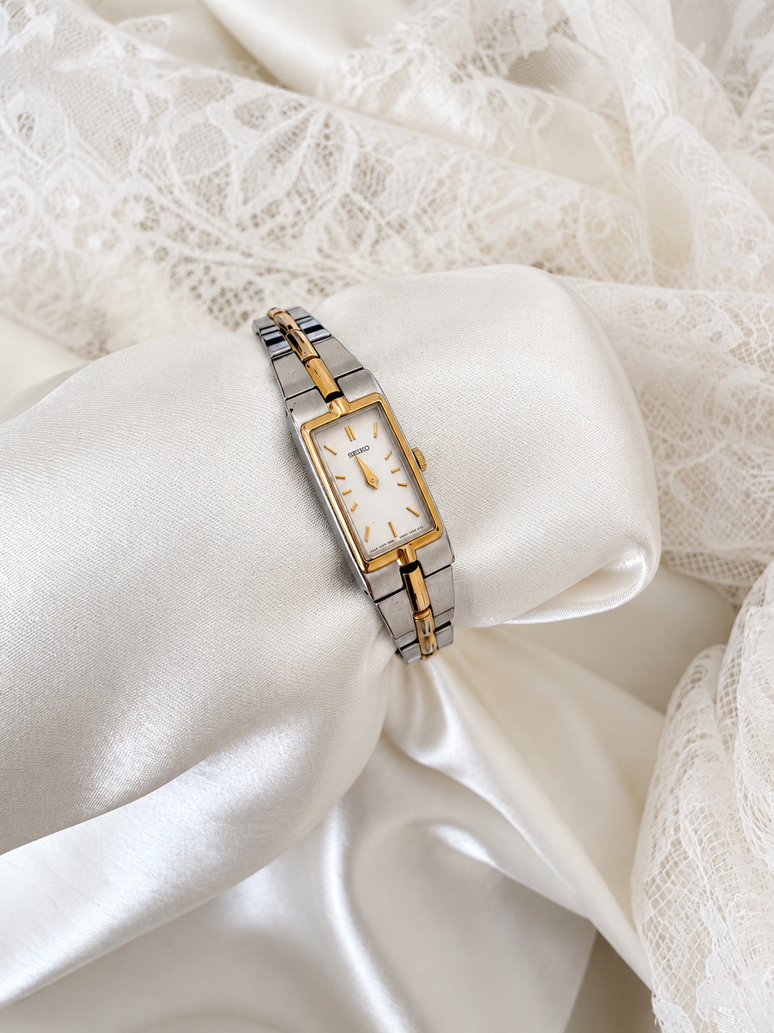The Vintage Seiko | Two-Tone Rectangle