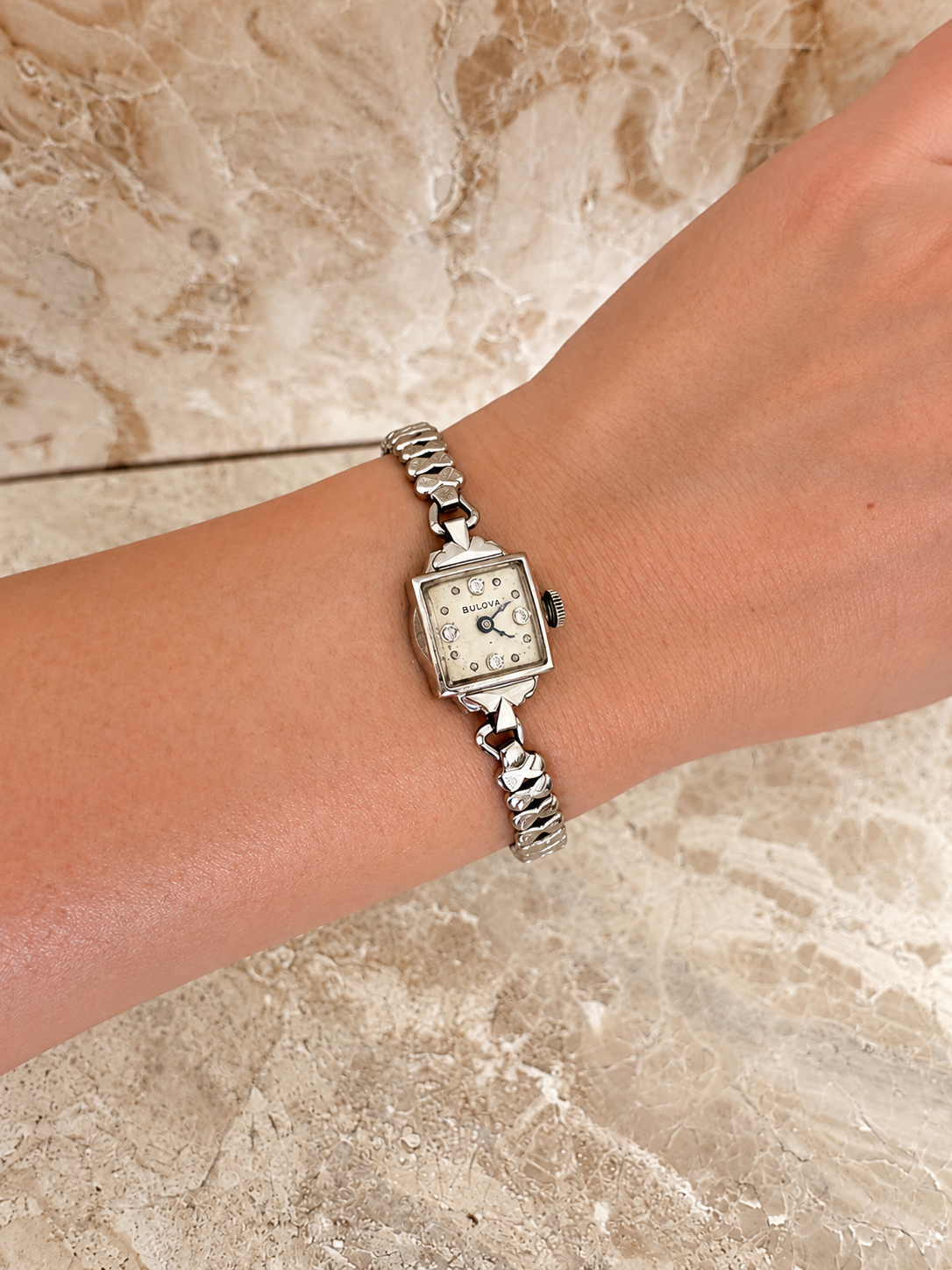 1949 The Vintage Bulova | Silver Chain