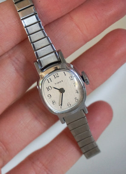 1980s Silver Timex Watch