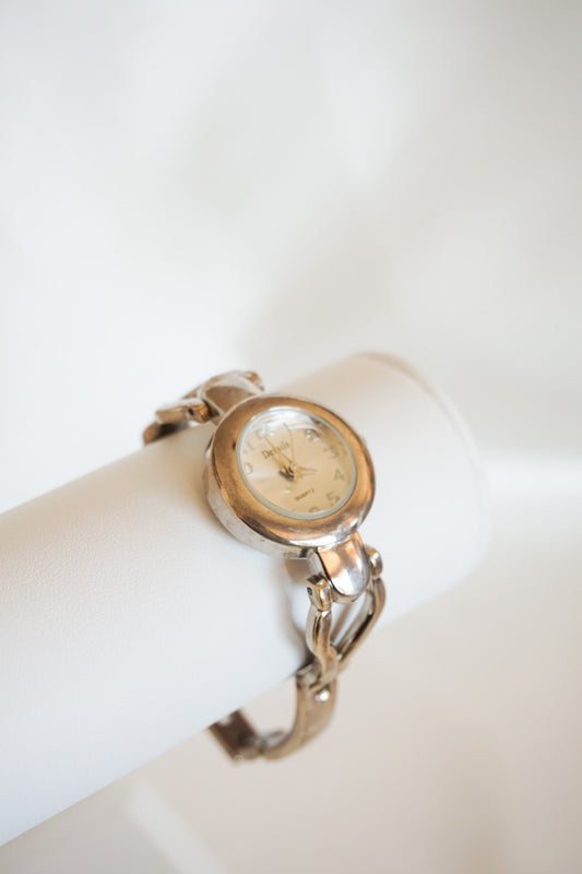 1990s Silver Details Watch