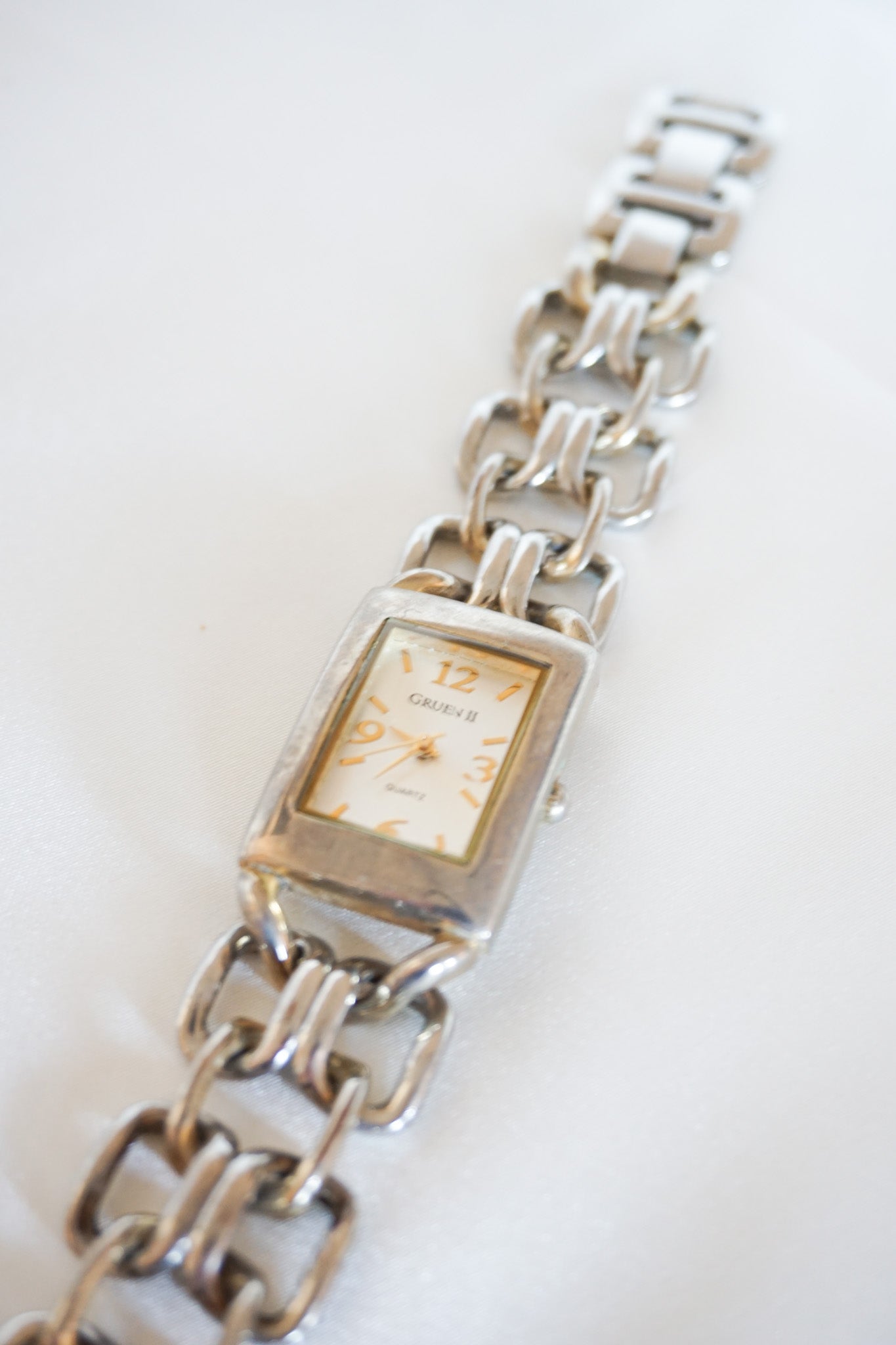 1990s Silver & Gold Gruen II Watch