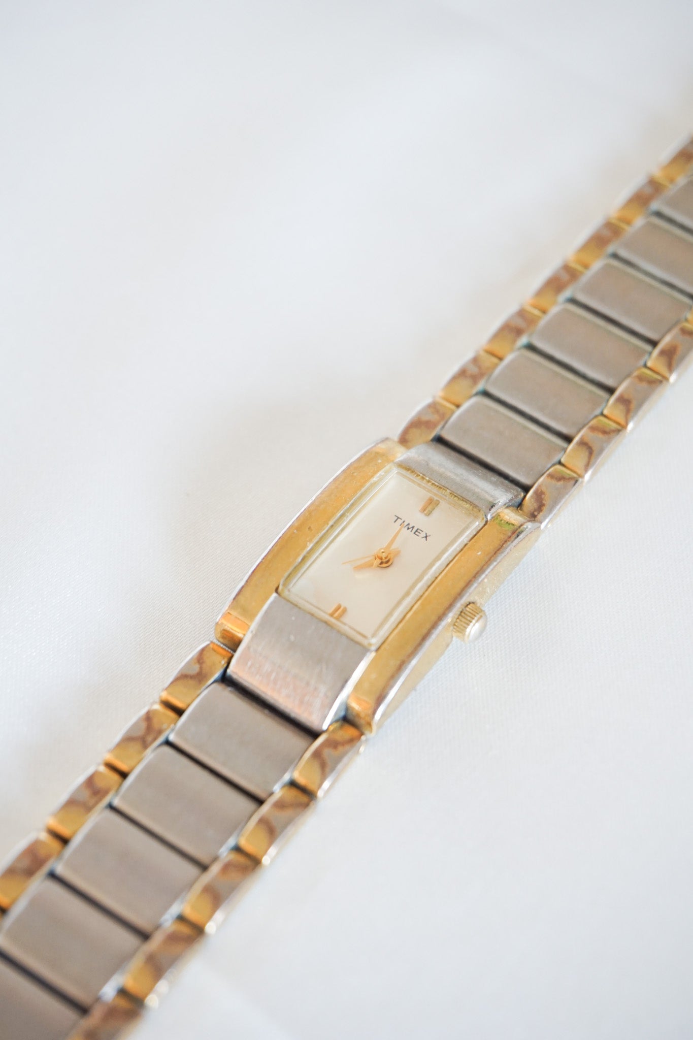 Gold & Silver Timex Watch