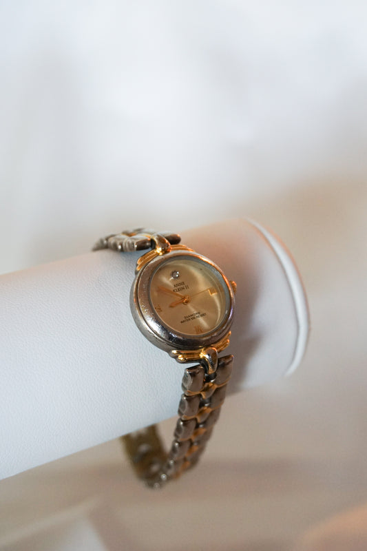 Silver & Gold Anne Klein II Watch