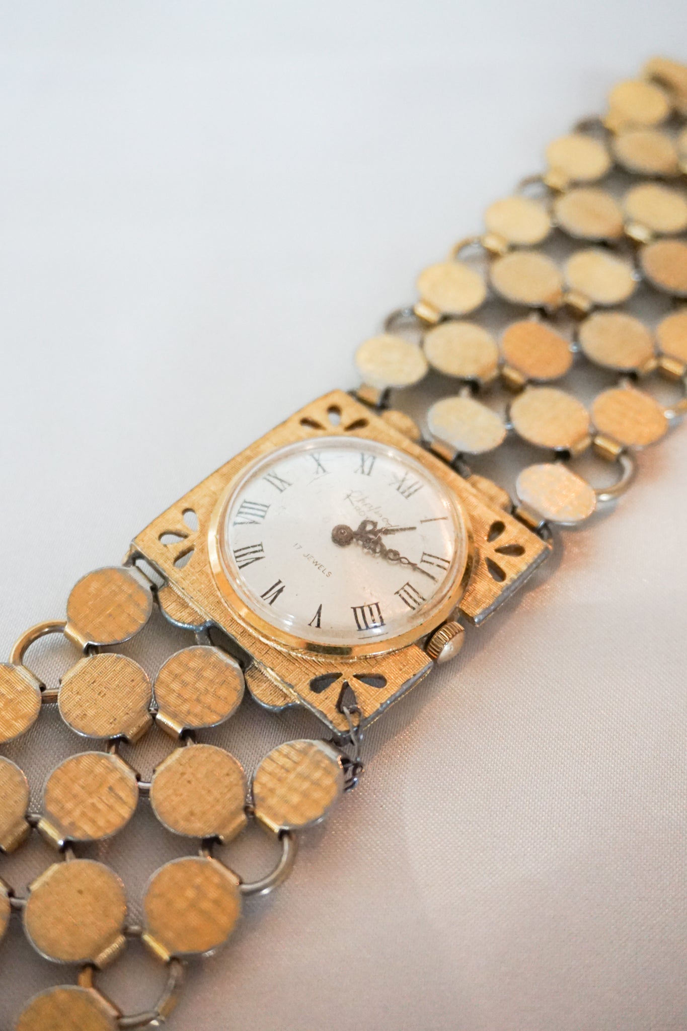 1970s Rhapsody Royale Gold Chain Watch