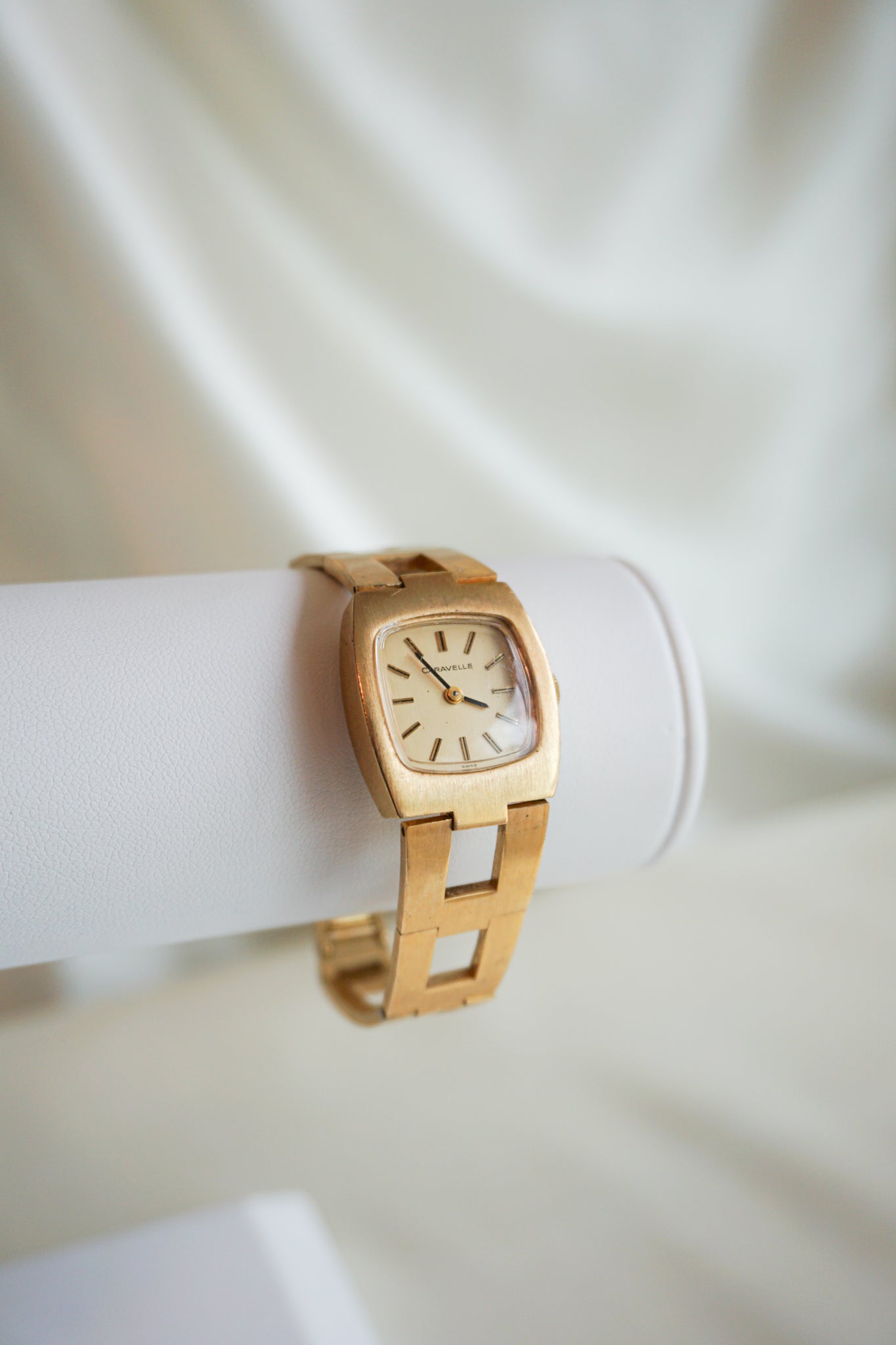 Gold Caravelle Watch