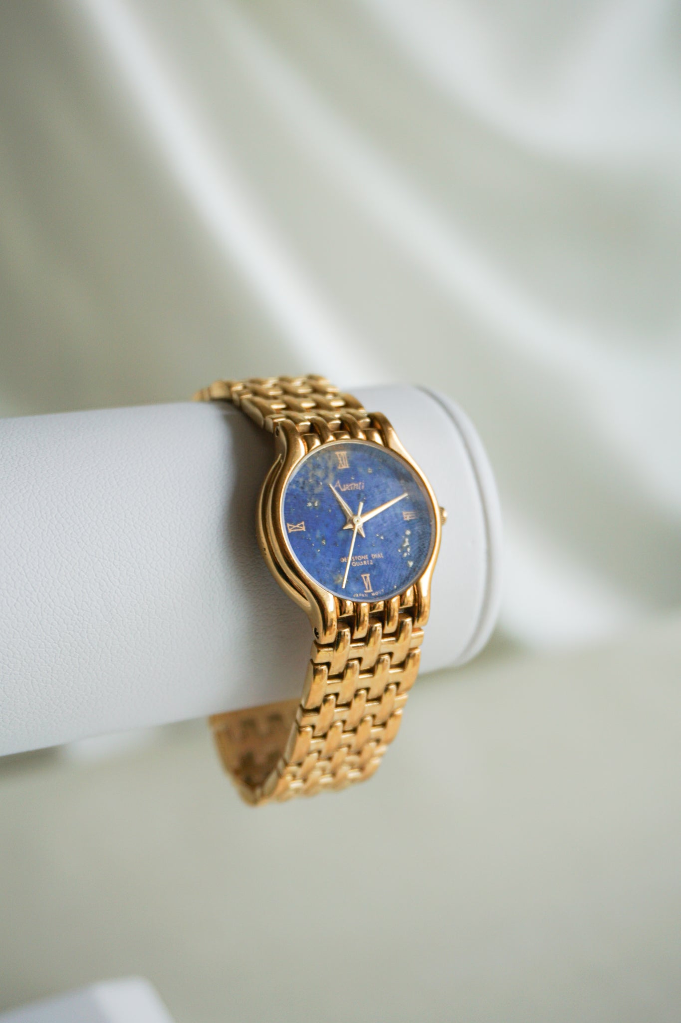 Gold & Blue Avanti Watch