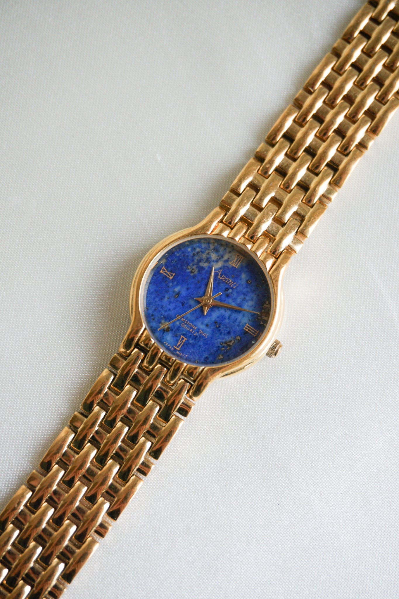 Gold & Blue Avanti Watch