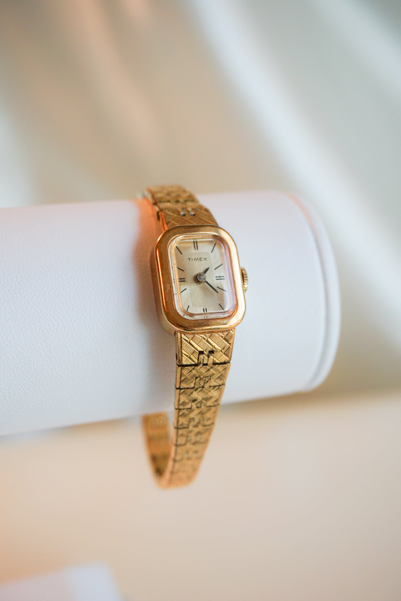 Gold Timex Watch