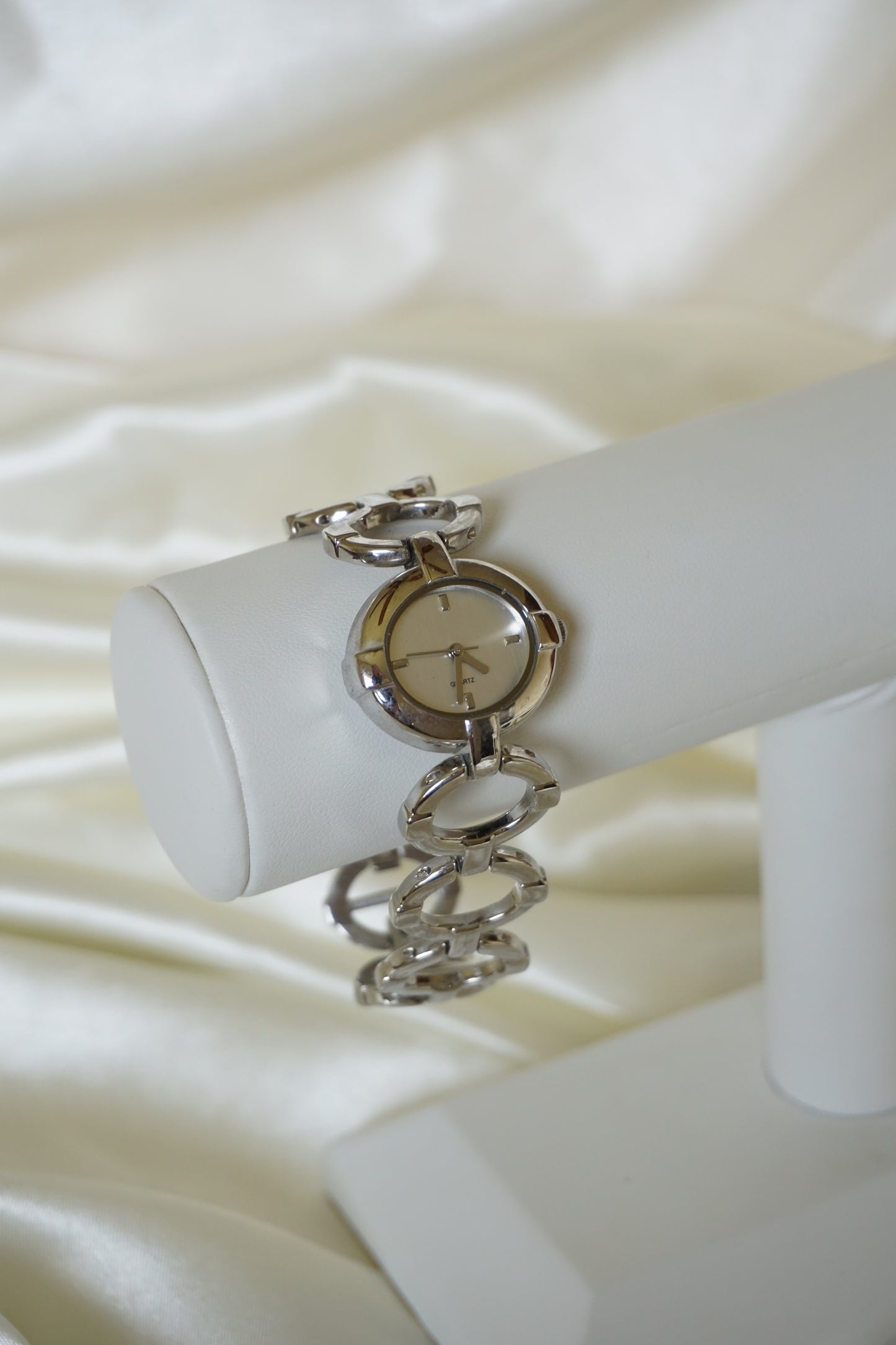 Silver Circle Watch