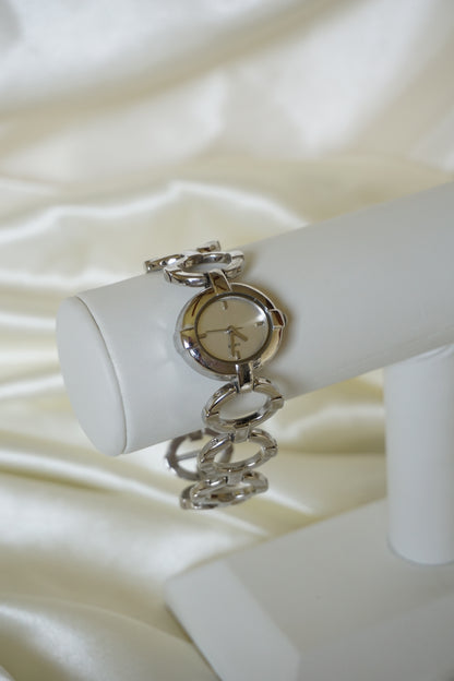 Silver Circle Watch