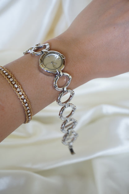 Silver Circle Watch