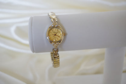 Yellow Face Gold Watch